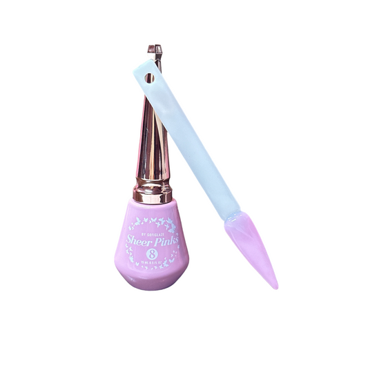 SofiGlaze Gelcolor Sheer Pink Pink Collectively 0.5 oz - #8 Sofiglaze
