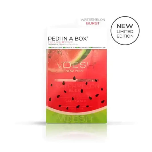 Voesh Deluxe Pedi 4 in1 Watermelon Case 50 Pack Voesh