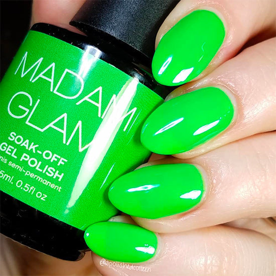 Neon Lime Green Madam Glam