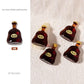 Nail Charm 3D Resin Wine Bottle 3pcs/bag Premier Nail Supply