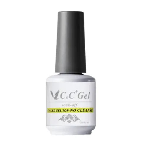 CnC Gel Top Coat No Cleanse 0.5oz CNC