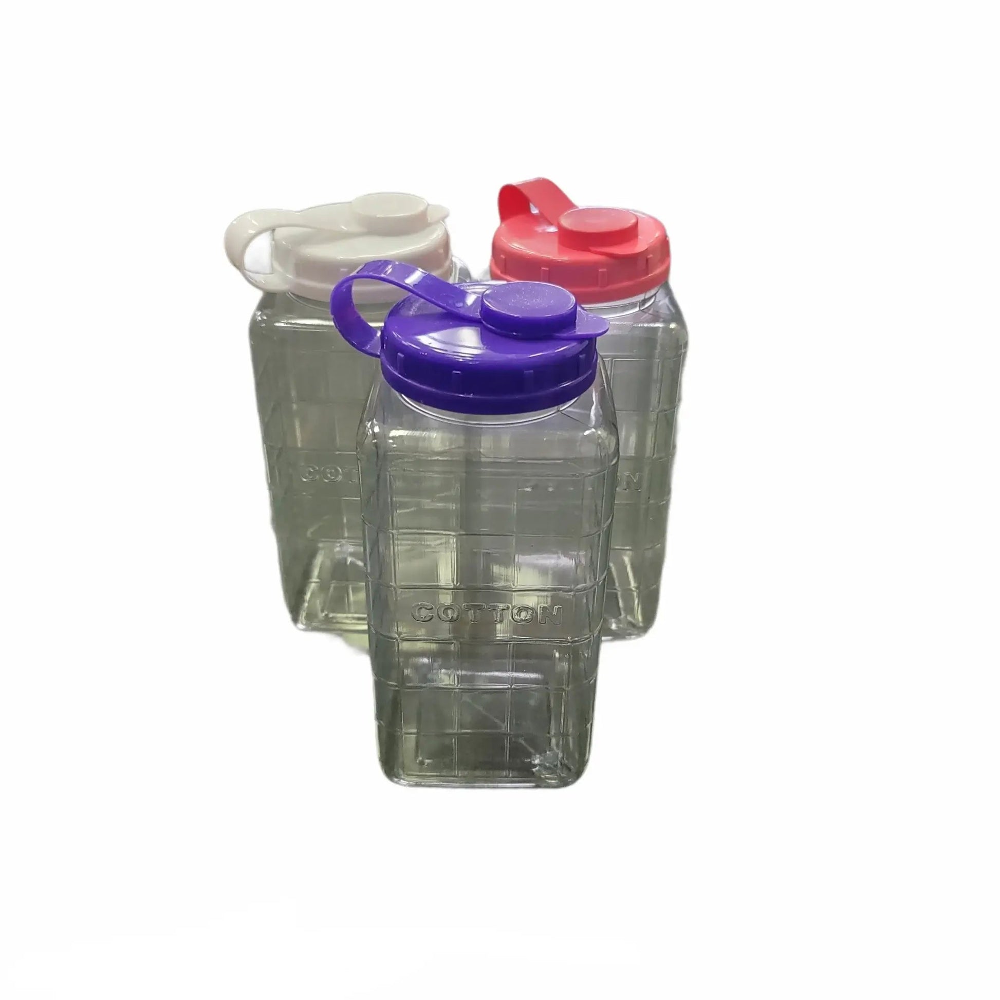 Empty Cotton Container Large Plastic 1pcs Beyond Beauty Page