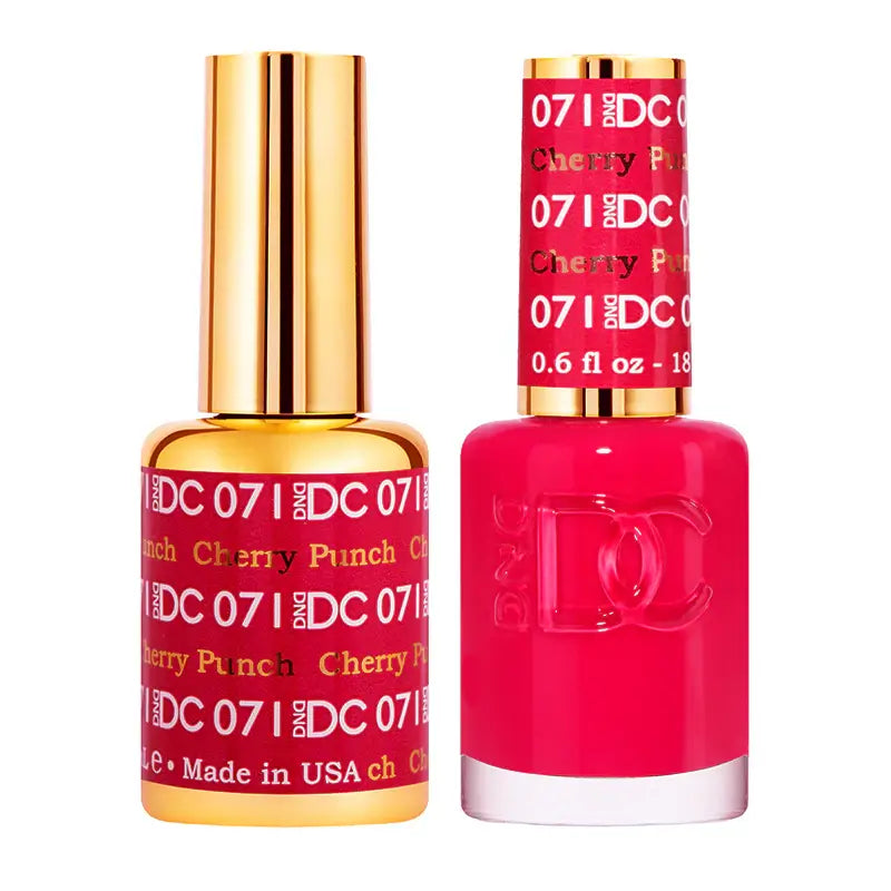 DND DC Gel Nail Polish -  Cherry Punch #071 DND