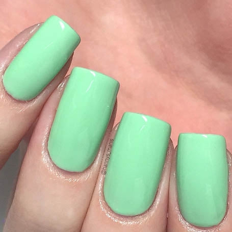 Dusty Pastel Green Madam Glam