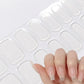 Semi Cured Gel Nail Warps Strip Transparent Crytal Clear Premier Nail Supply