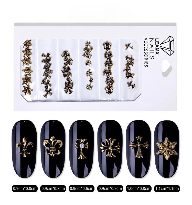 Nail Art 3D Cross Charm Decoration Beyond Beauty Page