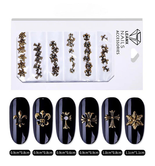 Nail Art 3D Cross Charm Decoration Beyond Beauty Page