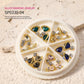 Nail Rhinestone Planet 3D Nail Charm Premier Nail Supply