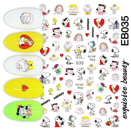 Nail Sticker Snoopy 035 Premier Nail Supply