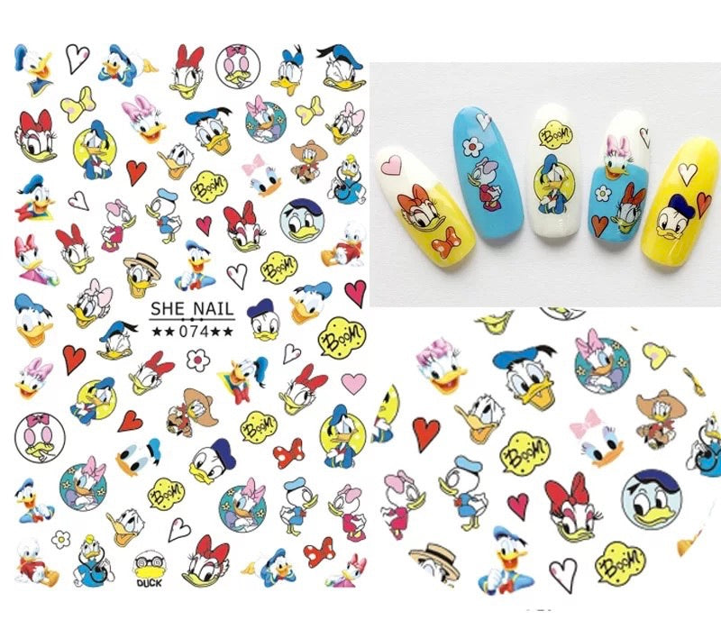 Nail Sticker Donald Duck 077 Premier Nail Supply
