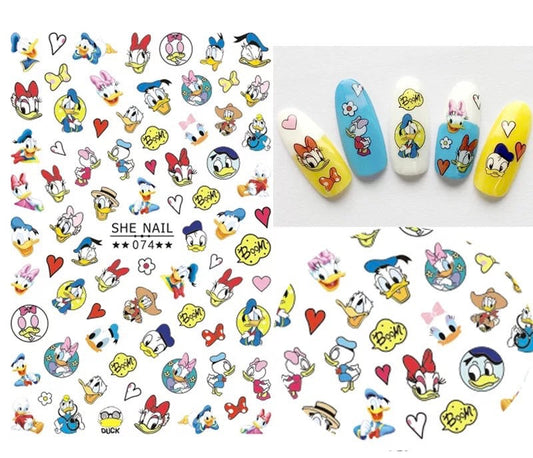 Nail Sticker Donald Duck 077 Premier Nail Supply