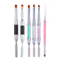 Dual Polygel Brush 2in1 - #CN22 Premier Nail Supply