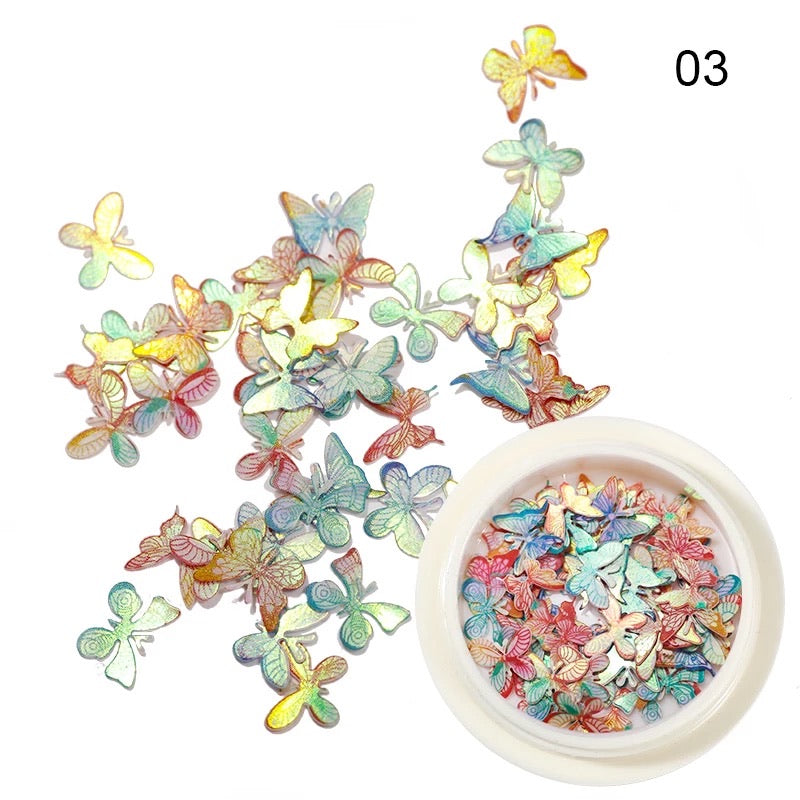 3D Mini Butterfly Flower - #ZP087 Premier Nail Supply