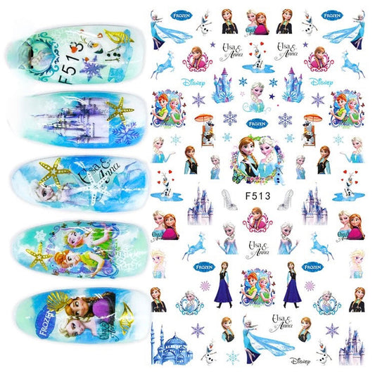 Nail sticker Frozen Character DP513 Premier Nail Supply