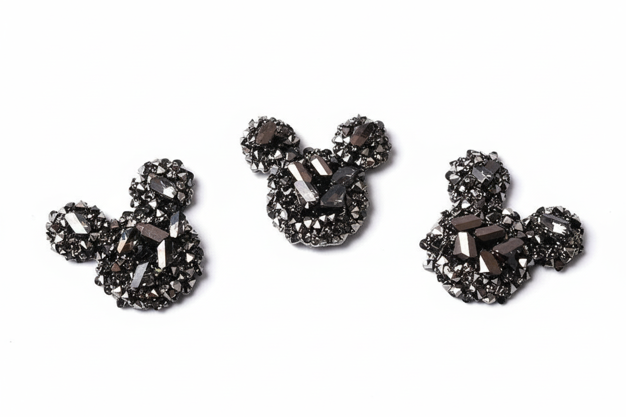 Nail Charm Micky Mouse Black 3D Art - K2072 Beyond Beauty Page