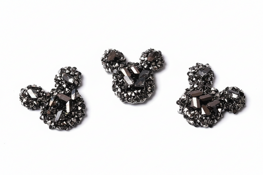 Nail Charm Micky Mouse Black 3D Art - K2072 Beyond Beauty Page
