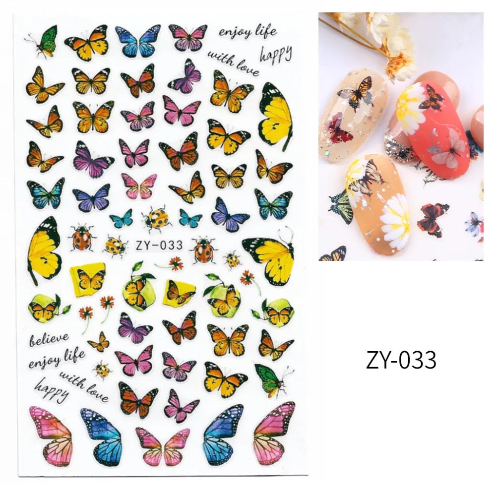 Nail Sticker Colorful Luxury 3D jewels Design -DP413 Premier Nail Supply