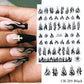 Nail Sticker Hot Black Fires CB205 Premier Nail Supply