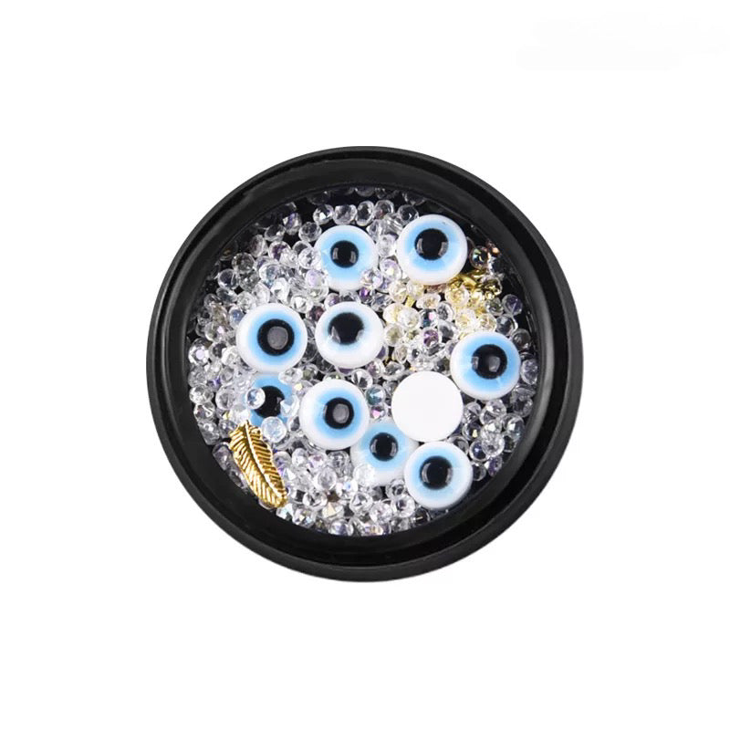 Evil Eyes Nail Charm - EYNC Premier Nail Supply