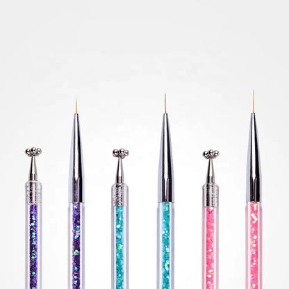 Cat Eye Magnetic & Nail Art Brush 9 mm Purple - #BCE09 Premier Nail Supply