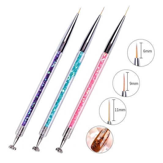 Cat Eye Magnetic & Nail Art Brush 9 mm Purple - #BCE09 Premier Nail Supply