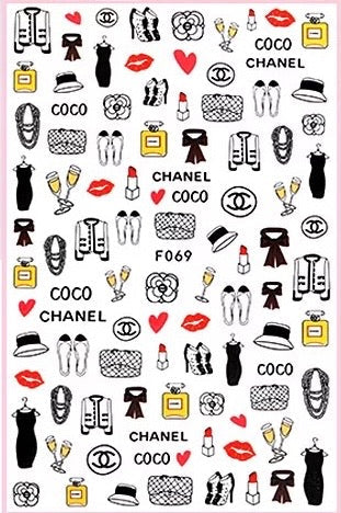 Nail Sticker COCO F069 Premier Nail Supply
