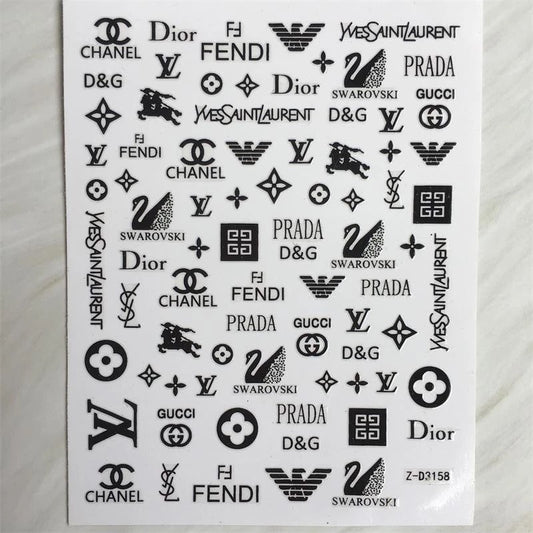 Nail Sticker #ZD3158 Premier Nail Supply