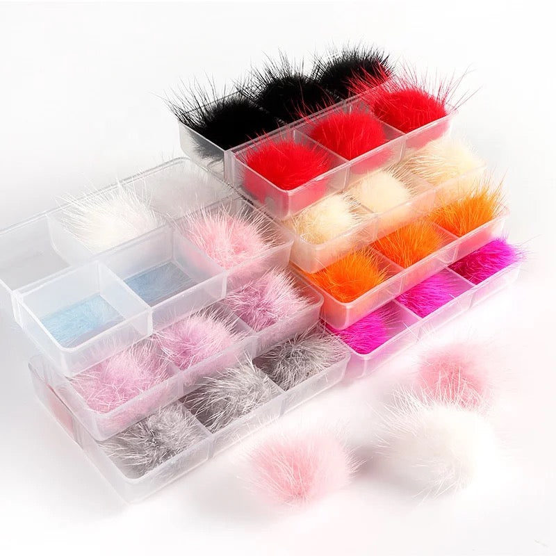 Nail Fluffy Pom Pom Magnetic- POMPG9 Premier Nail Supply