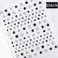 Nail Sticker Star Black 353 Premier Nail Supply
