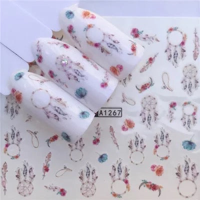 Nail Sticker Colorful Luxury 3D jewels Design -DP413 Premier Nail Supply