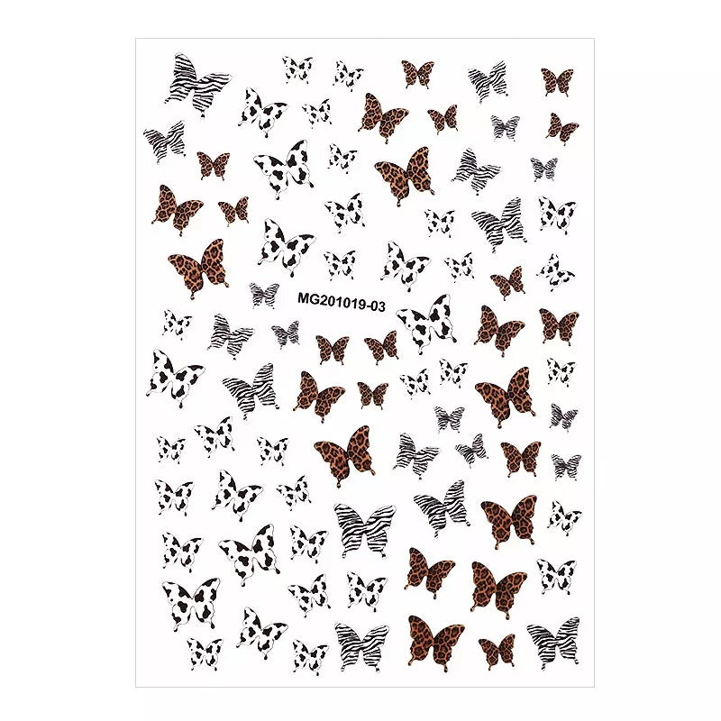 Nail Sticker Butterfly MG20101903 Premier Nail Supply