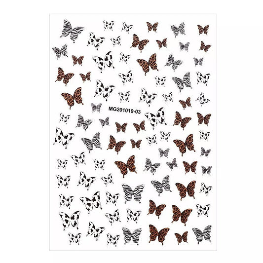 Nail Sticker Butterfly MG20101903 Premier Nail Supply