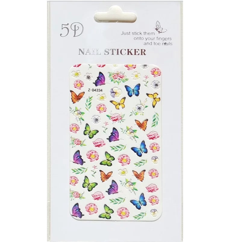 Nail Sticker Colorful Luxury 3D jewels Design -DP413 Premier Nail Supply