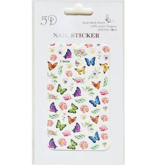 Nail Sticker Colorful Luxury 3D jewels Design -DP413 Premier Nail Supply
