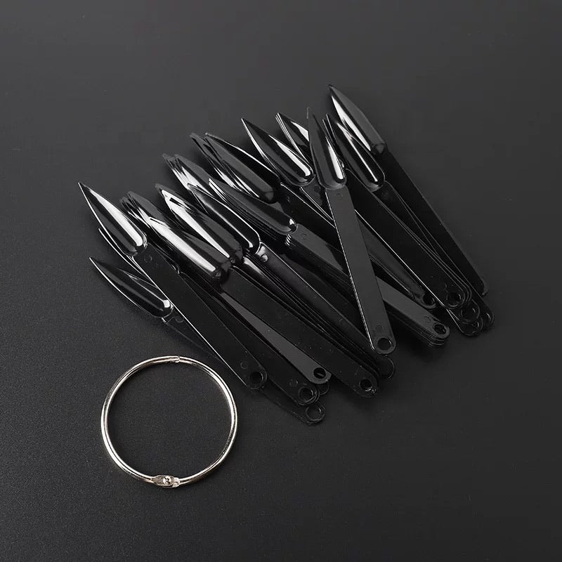 Nail Tips Stiletto Swatches - 50ct/Bag Premier Nail Supply