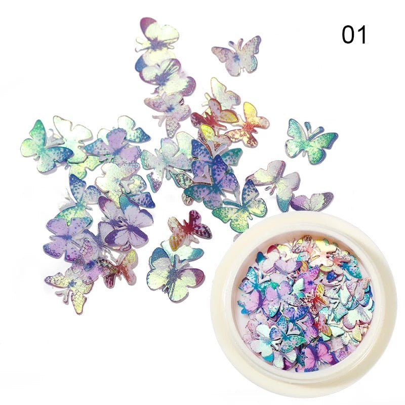 3D Mini Butterfly Flower - #ZP087 Premier Nail Supply
