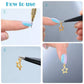 Nail Drill Gold Hand Drills for Jewelry Rings for Nail Tips Premier Nail Supply