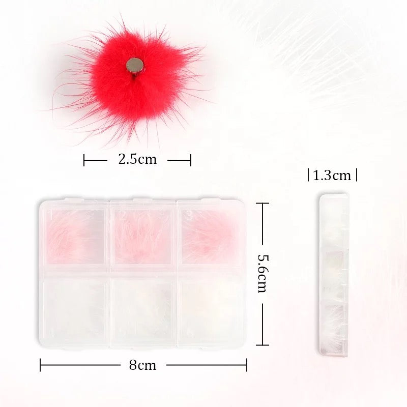 Nail Fluffy Pom Pom Magnetic -  POMPG4 Premier Nail Supply