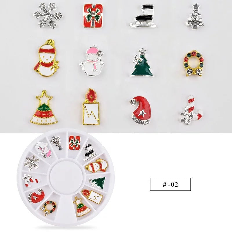 3D Christmas Nail Art Diamond Rhinestone #2 Premier Nail Supply