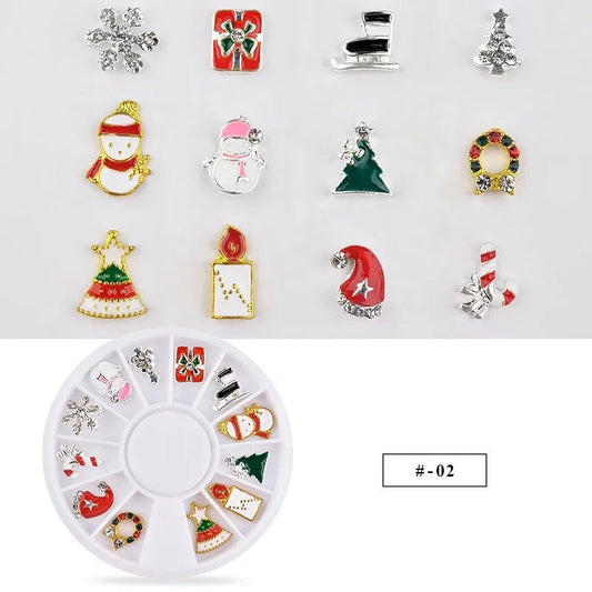 3D Christmas Nail Art Diamond Rhinestone #2 Premier Nail Supply