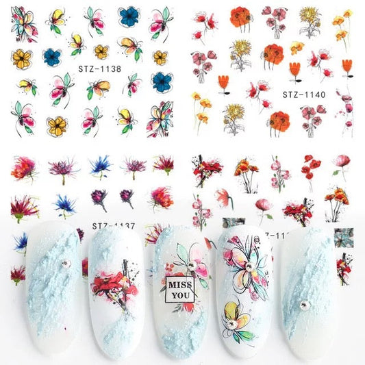 Nail Sticker Colorful Luxury 3D jewels Design -DP413 Premier Nail Supply
