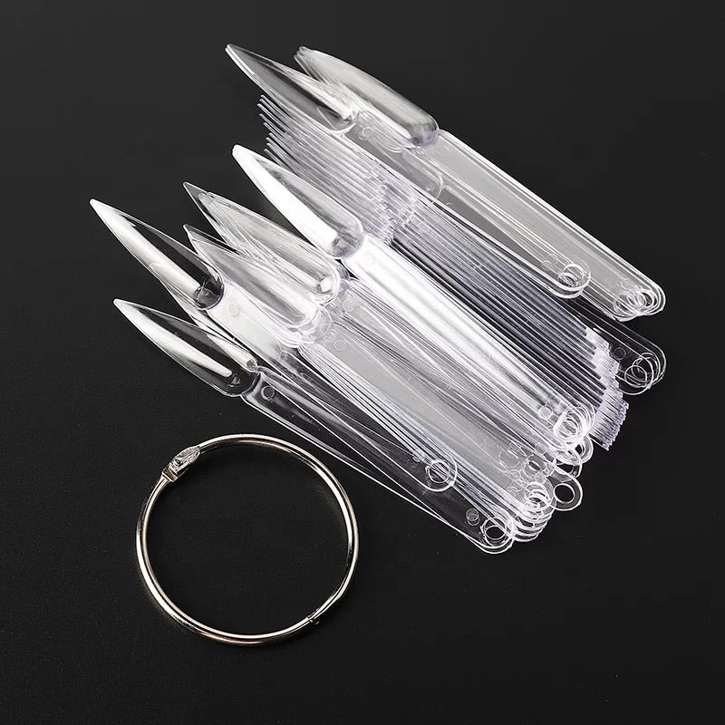 Nail Tips Stiletto Swatches - 50ct/Bag Premier Nail Supply