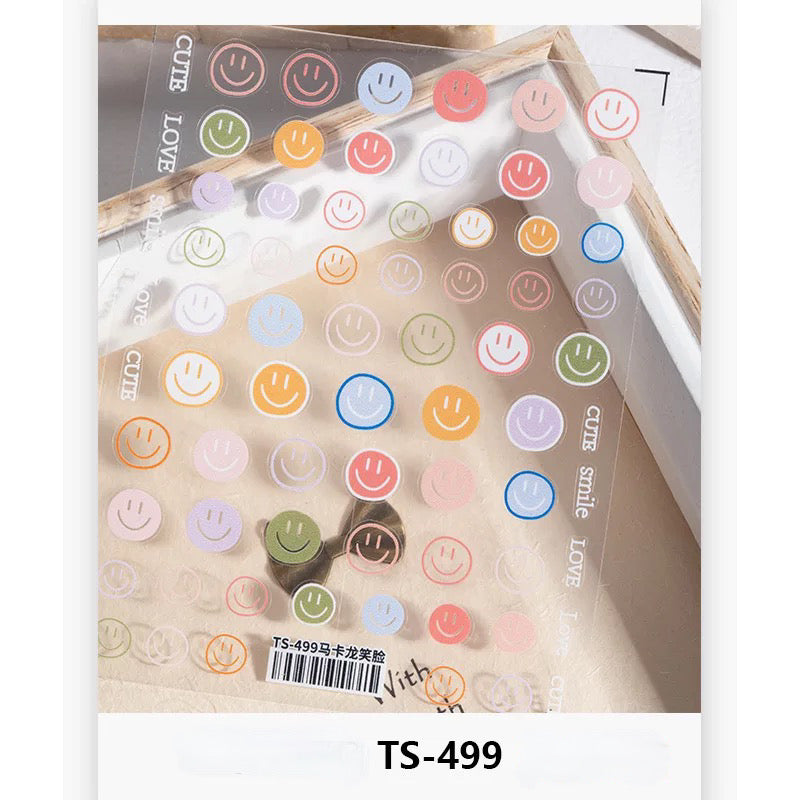 Nail Sticker Colorful Luxury 3D jewels Design -DP413 Premier Nail Supply