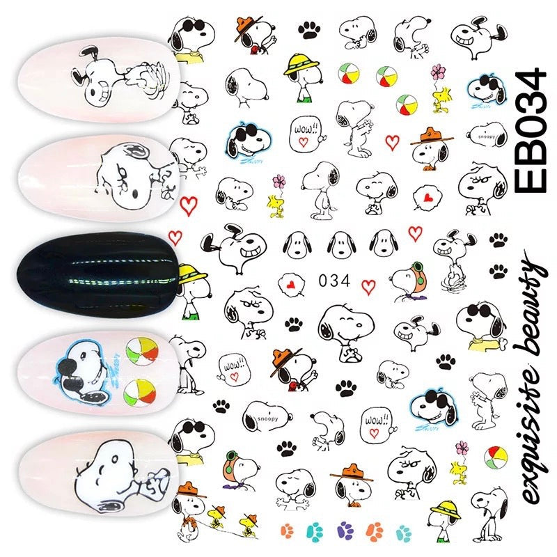 Nail Sticker Snoopy 034 Premier Nail Supply