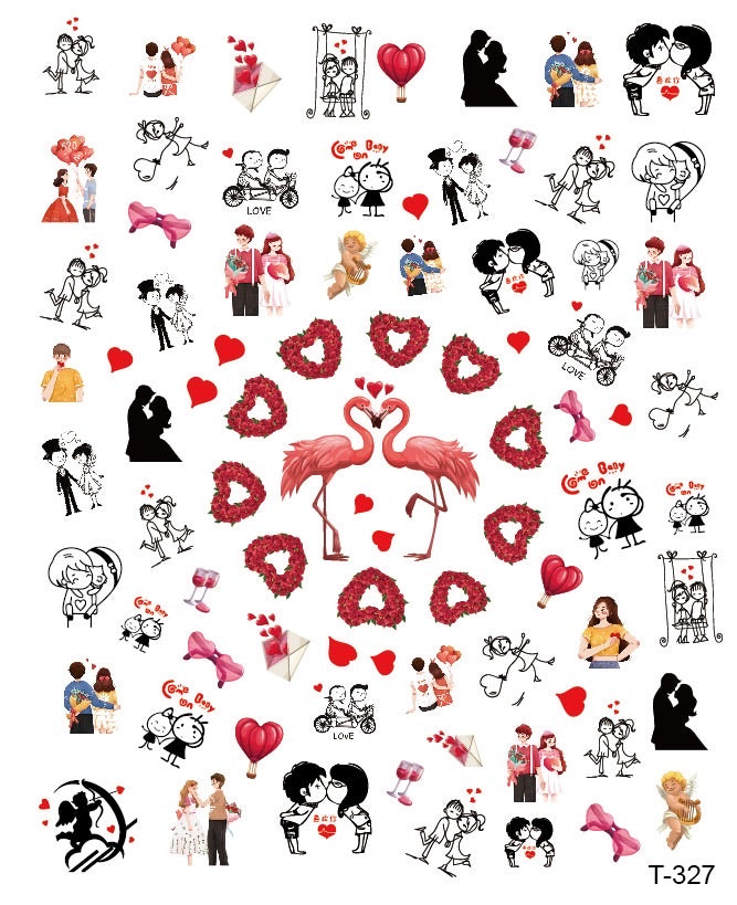 Nail Sticker Colorful Luxury 3D jewels Design -DP413 Premier Nail Supply