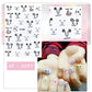 Nail Sticker the Face XF3297 Premier Nail Supply
