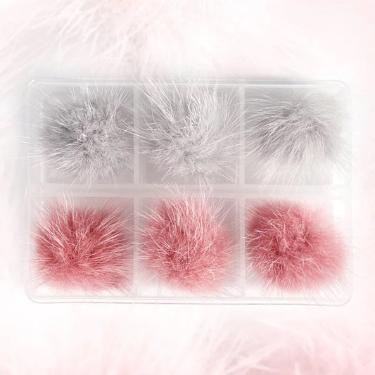 Nail Fluffy Pom Pom Magnetic -  POMPG4 Premier Nail Supply