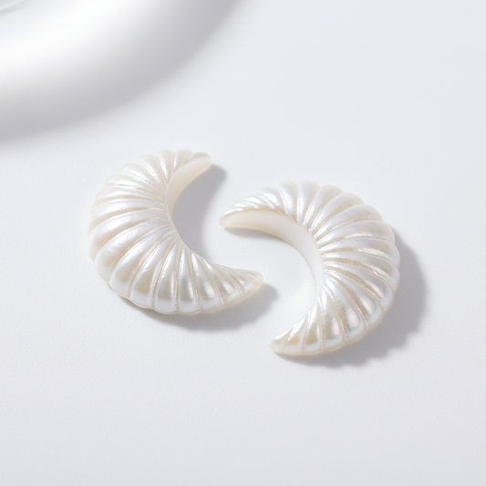 Nail Charm 3D Half Mood Seashell 2pcs/bag Beyond Beauty Page