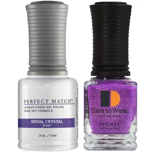 Lechat Perfect Match Gel Nail Polish - Royal Crystal 0.5 oz - #PMS126 LeChat