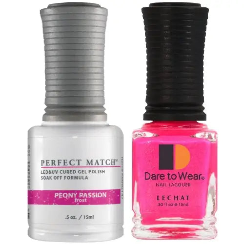 Lechat Perfect Match Gel Nail Polish - Peony Passion 0.5 oz - #PMS147 LeChat